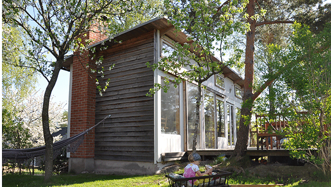 sommarhus paviljong frykmer