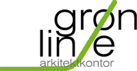 grön linje arkitektkontor inredning